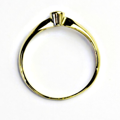 Diamantový prsten žluté zlato 585/1000 VR 32