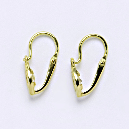 Dětské náušnice ze žlutého zlata 585/1000 VE 245 BZ