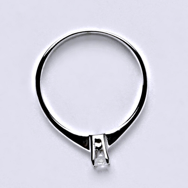 Prsten prsteny bílé zlato zirkon šperky zlaté VR 327