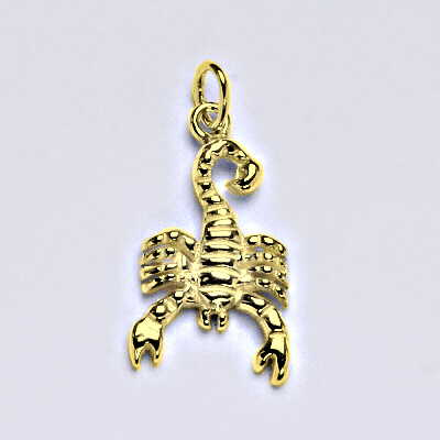 Zlatý přívěsek, znamení zvěrokruhu - štír, žluté zlato,14 kt, P 982