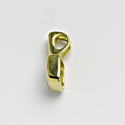 Zlatý přívěsek , žluté zlato , zirkon akvamarin - 1393 poslední kus